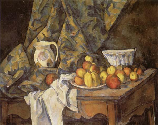 Paul Cezanne Still Life with Apples and Peaches